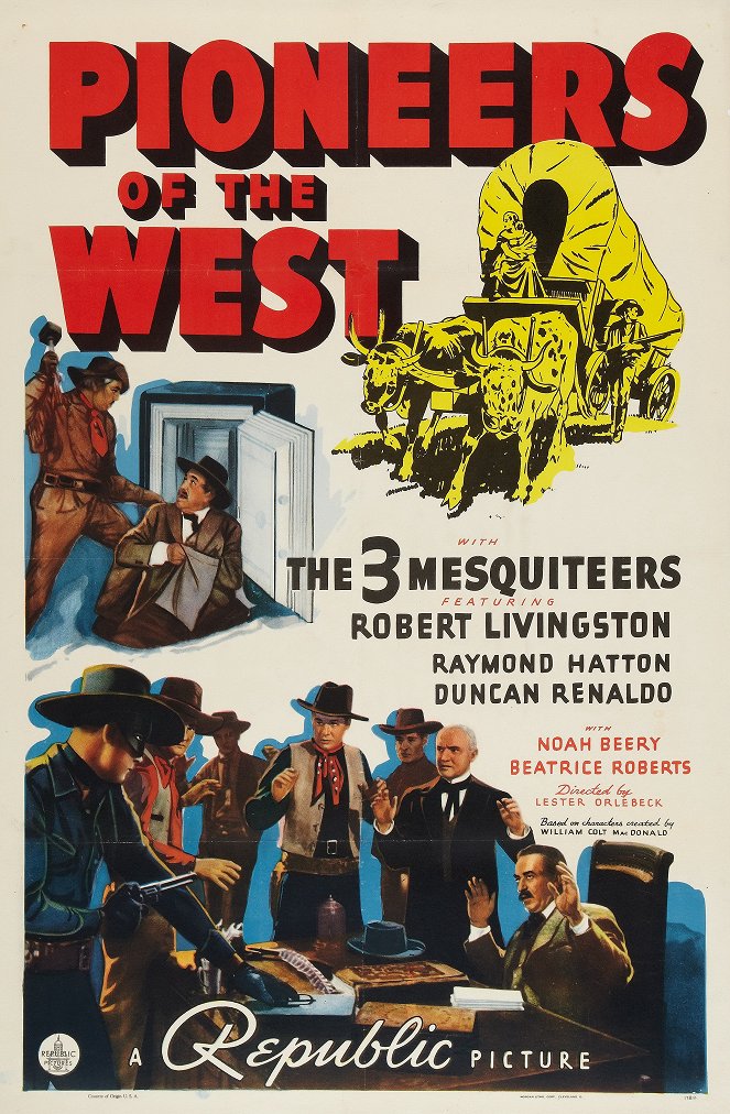 Pioneers of the West - Plakáty