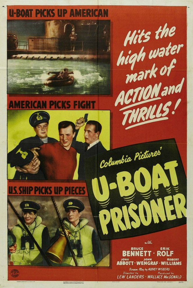 U-Boat Prisoner - Plakáty