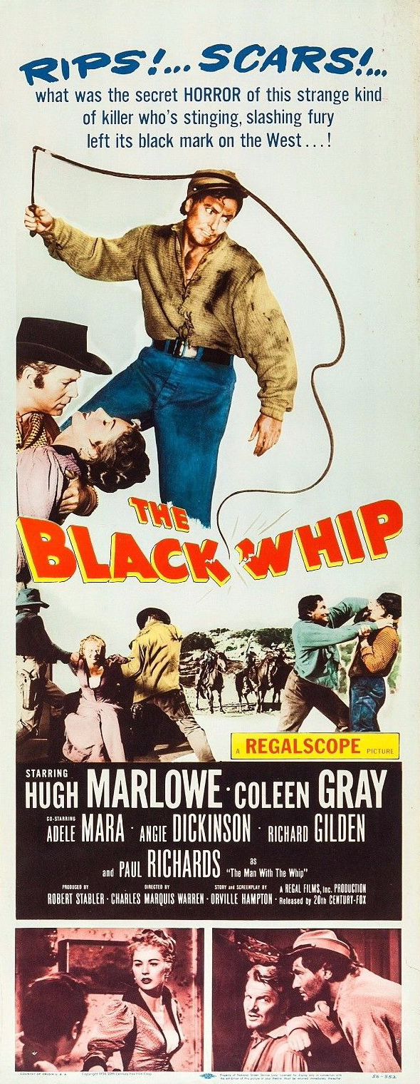 The Black Whip - Plagáty
