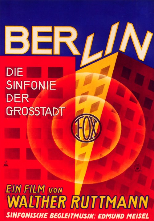 Berlín: Symfonie velkoměsta - Plakáty