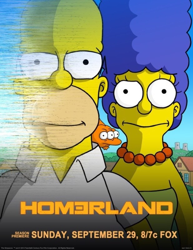 Simpsonovi - Homerland - Plakáty