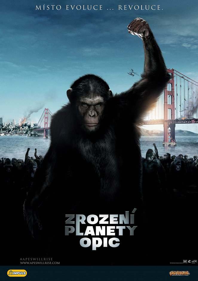Zrození Planety opic - Plakáty