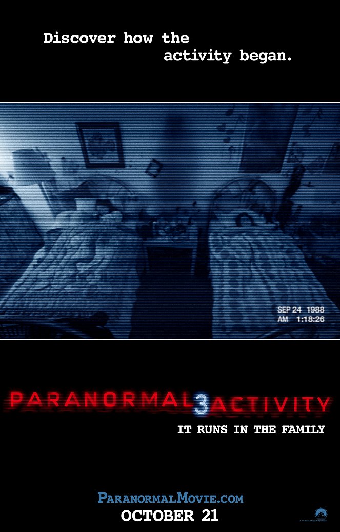 Paranormal Activity 3 - Plakáty