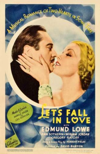 Let's Fall in Love - Plakáty