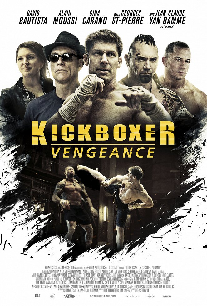 Kickboxer: Vengeance - Plakáty