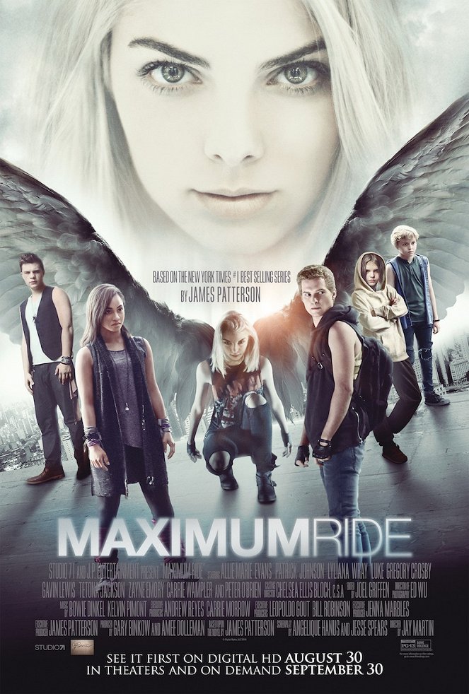 Maximum Ride - Experimentální děti - Plakáty