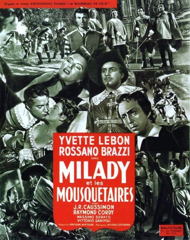 Il boia di Lilla - La vita avventurosa di Milady - Plakáty