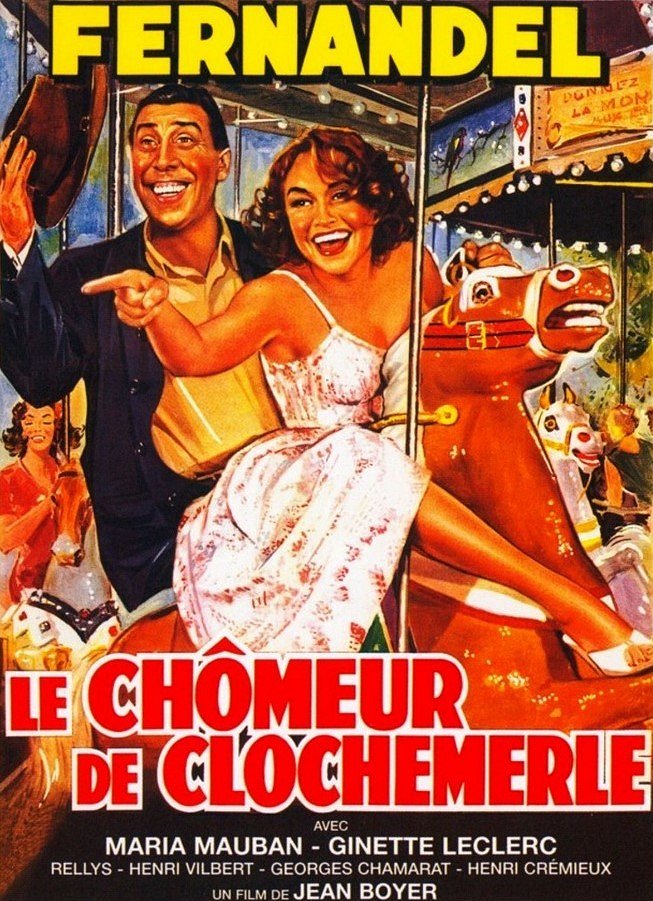 Le Chômeur de Clochemerle - Plakáty
