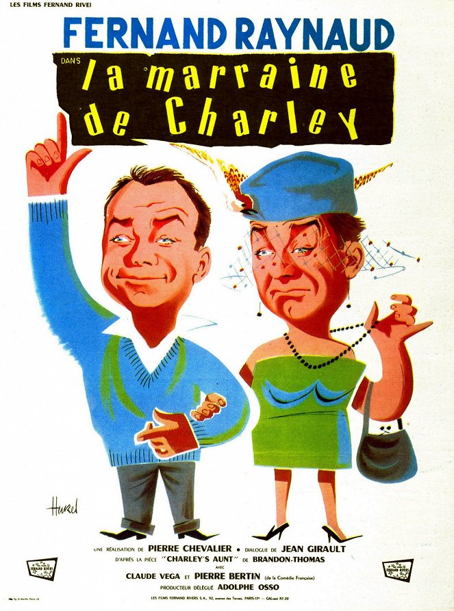La Marraine de Charley - Plakáty