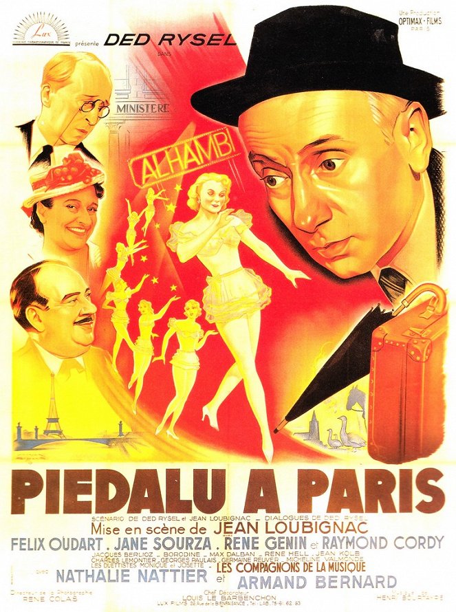 Piédalu à Paris - Plakáty