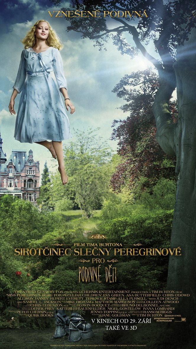 Sirotčinec slečny Peregrinové pro podivné děti - Plakáty