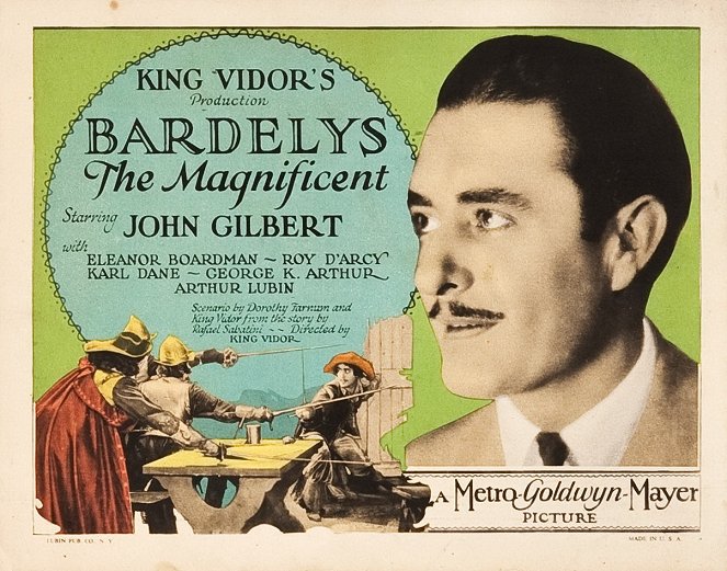Bardelys the Magnificent - Plakáty