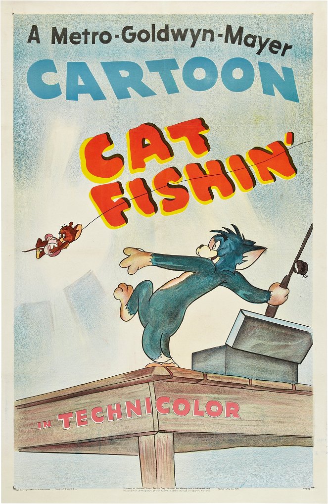 Tom a Jerry - Kocouří rybaření - Plakáty