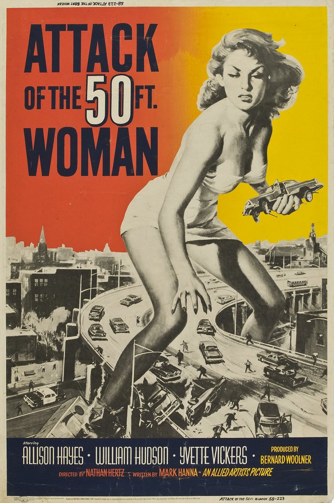 Attack of the 50 Foot Woman - Plakáty