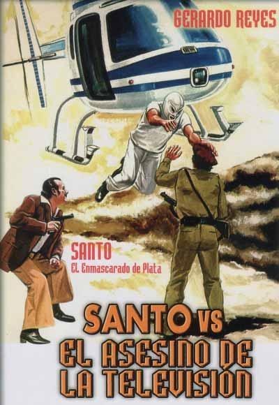 El Santo proti vrahovi z televize - Plakáty