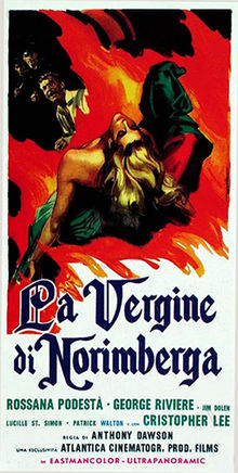 La vergine di Norimberga - Plakáty