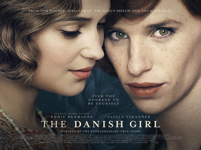 Dánská dívka - Plakáty