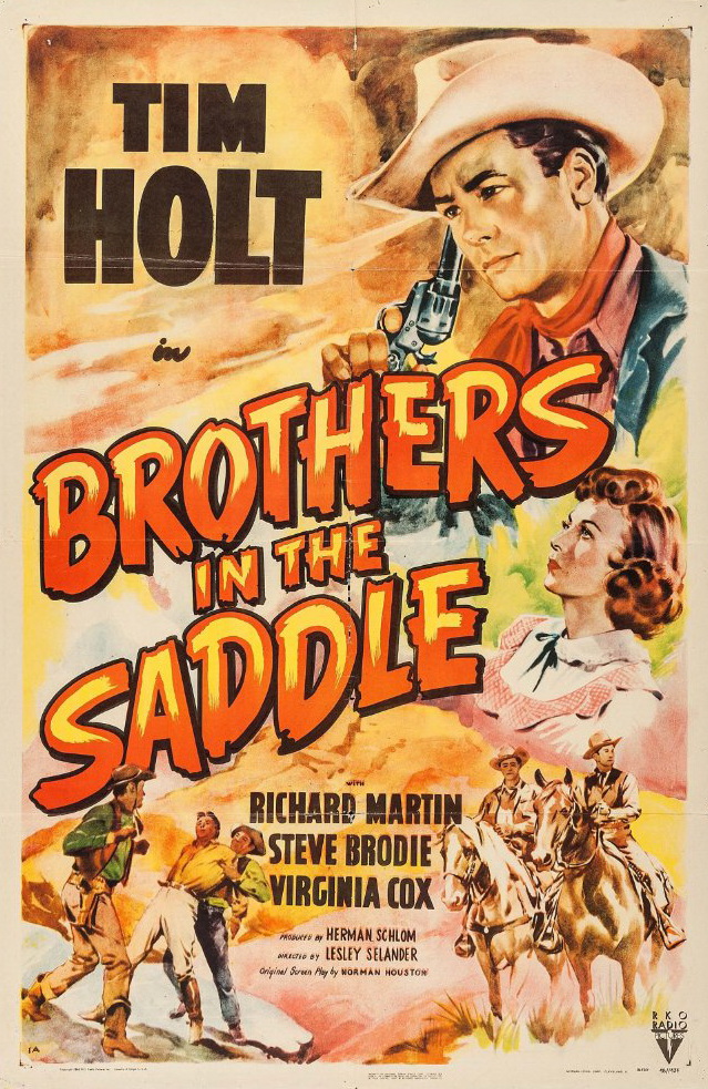 Brothers in the Saddle - Plakáty