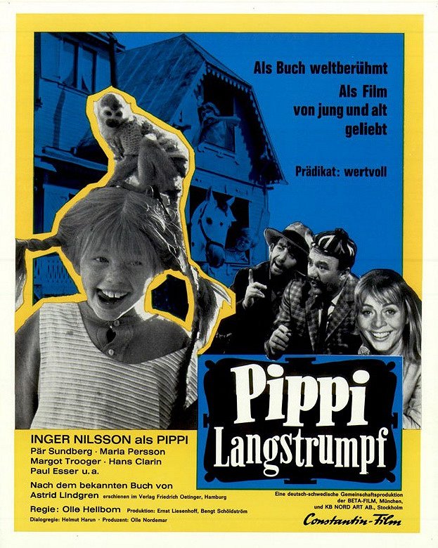 Pippi dlouhá punčocha - Plakáty