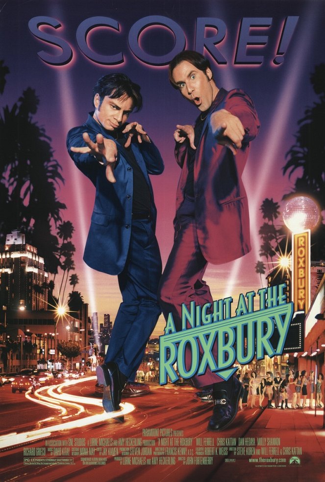 Noc v Roxbury - Plakáty
