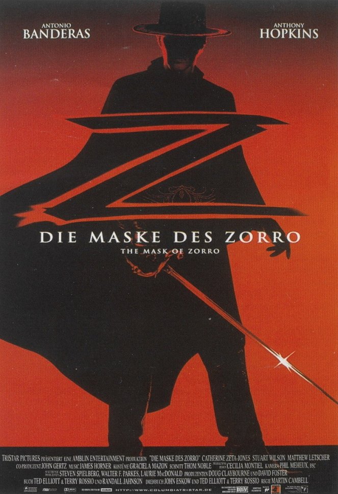 Zorro: Tajemná tvář - Plakáty