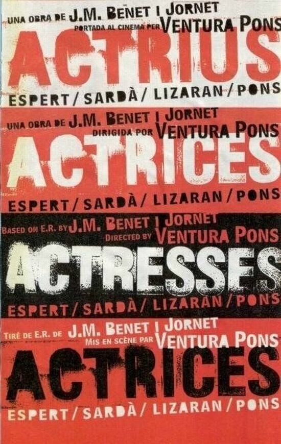Actrius - Plakáty