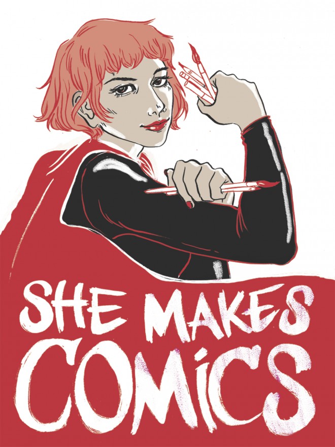 She Makes Comics - Plakáty
