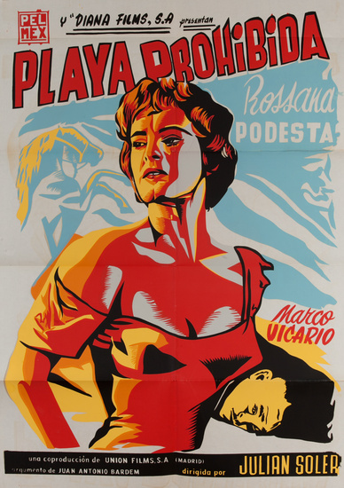 Playa prohibida - Plakáty