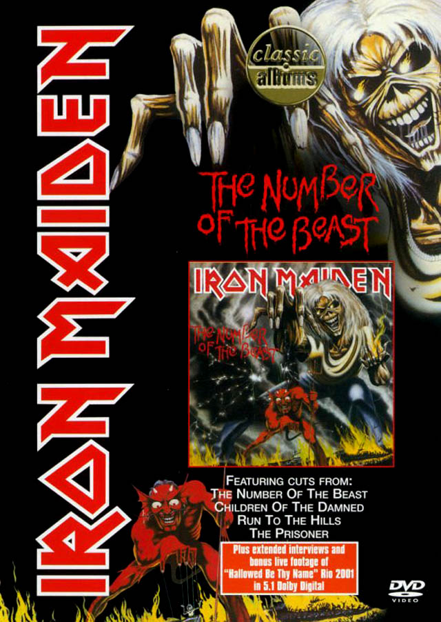 Slavná alba: Iron Maiden - The Number Of The Beast - Plakáty