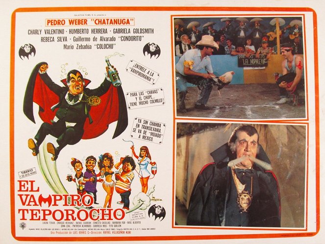 El vampiro teporocho - Plakáty