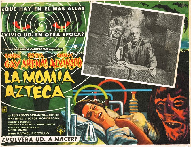 La momia azteca - Plakáty