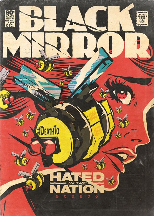 Černé zrcadlo - Série 3 - Černé zrcadlo - Nenávist národa - Plakáty