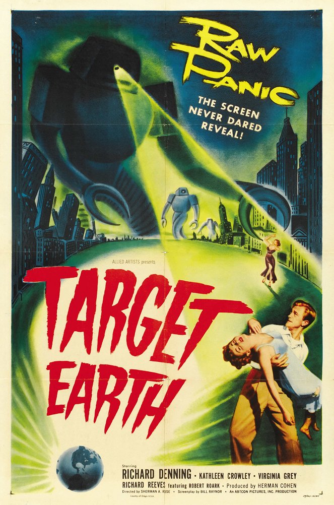 Target Earth - Plakáty