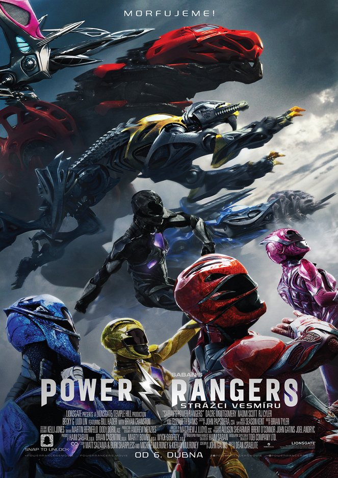Power Rangers: Strážci vesmíru - Plakáty