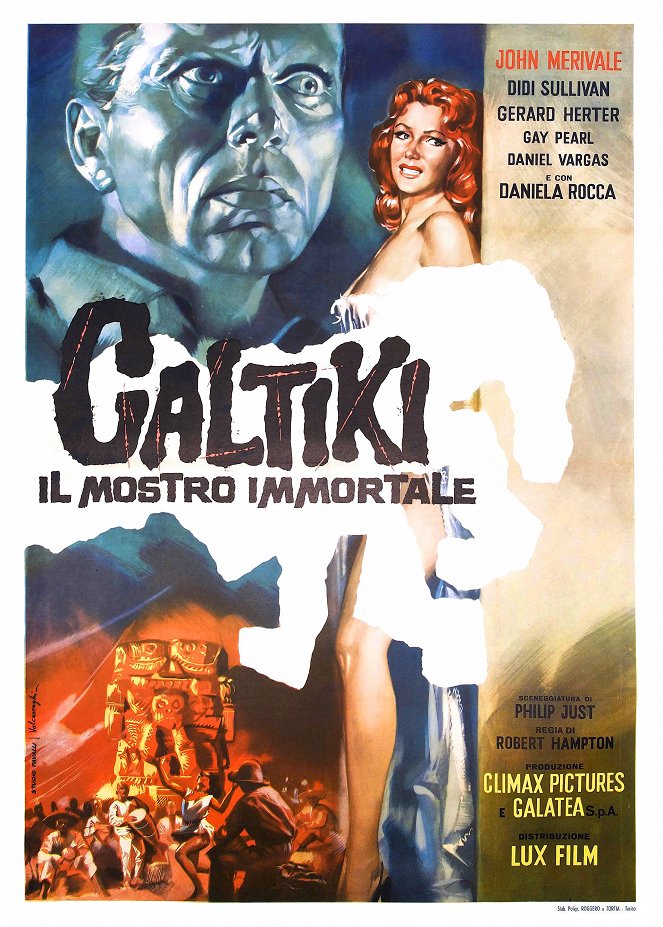 Caltiki - il mostro immortale - Plakáty