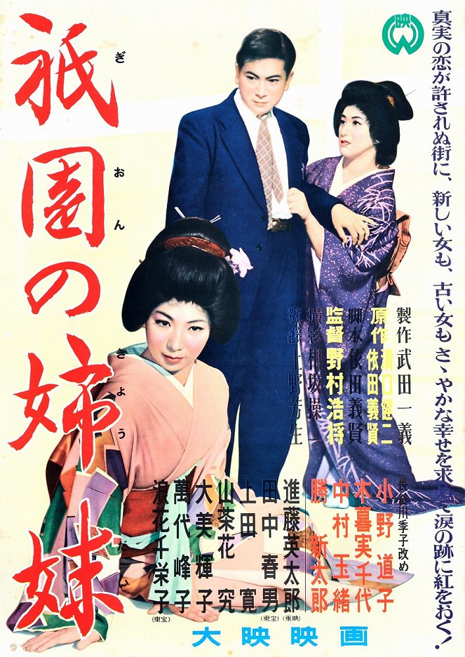 Gion no kjódai - Plakáty