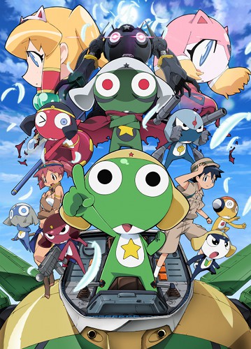 Čó gekidžóban Keroro gunsó 3: Keroro tai Keroro – Tenkú daikessen de arimasu! - Plakáty