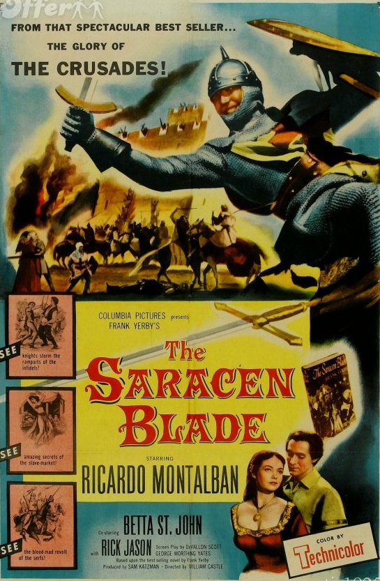 The Saracen Blade - Plakáty