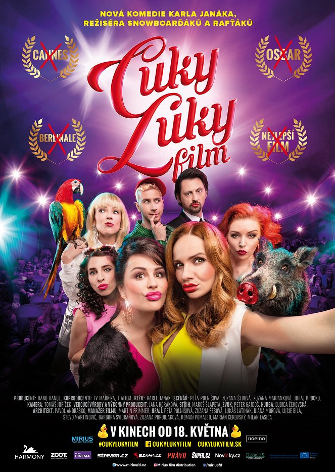 Cuky Luky Film - Plakáty
