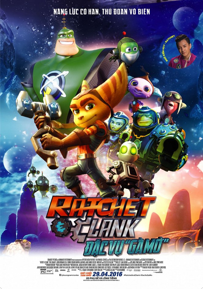 Ratchet a Clank: Strážci galaxie - Plakáty