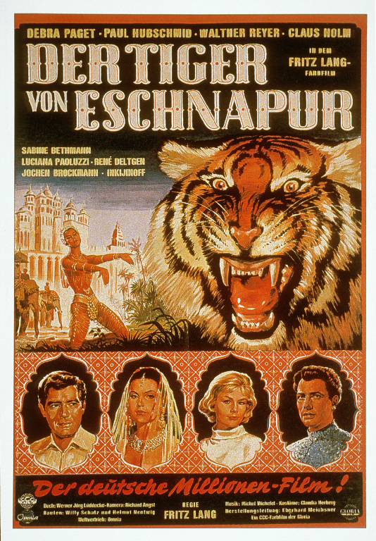 Tygr z Ešnapuru - Plakáty