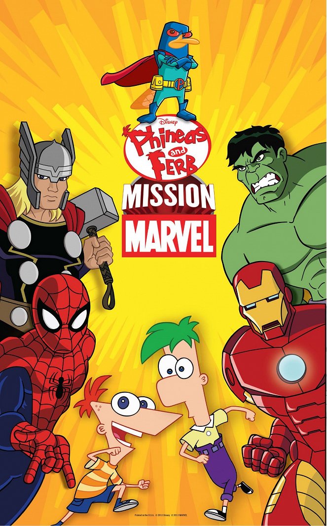 Phineas & Ferb - Mise Marvel - Plakáty