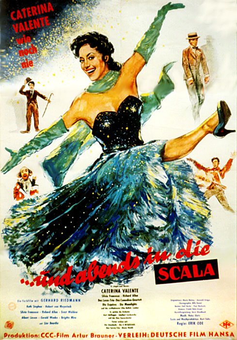...und abends in die Scala - Plakáty