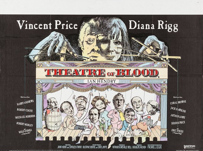 Krvavé divadlo - Plakáty