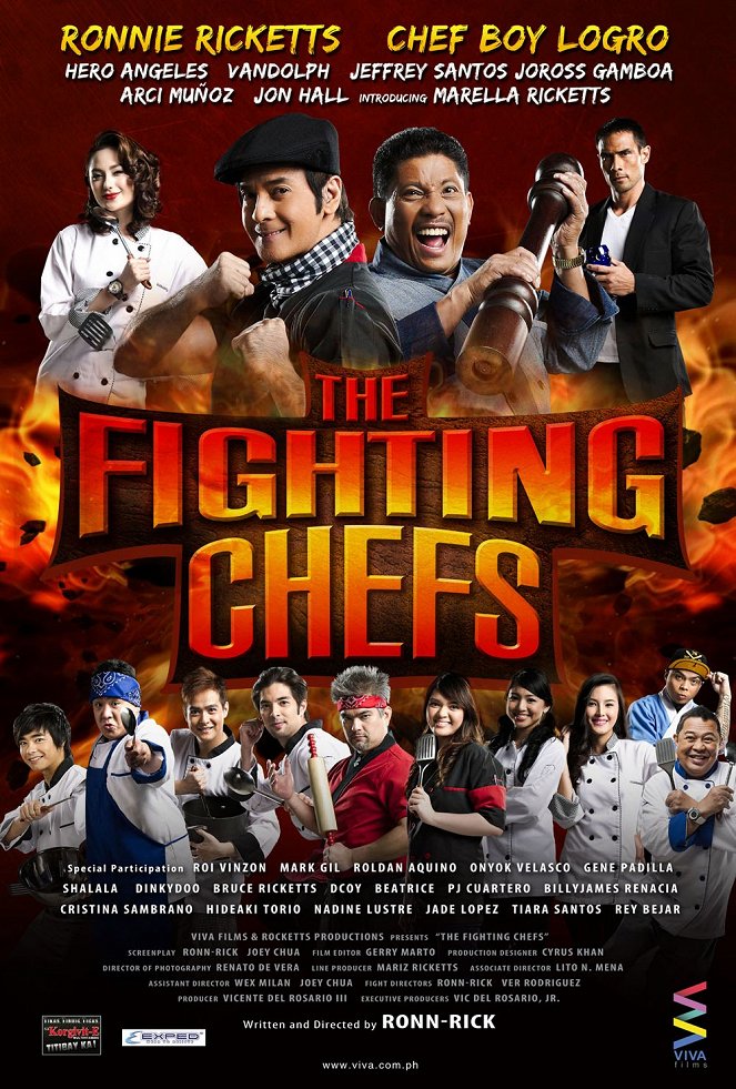 The Fighting Chefs - Plakáty