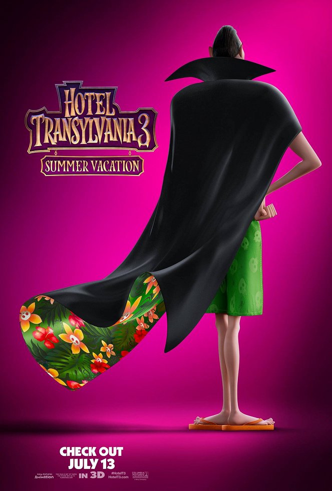 Hotel Transylvánie 3: Příšerózní dovolená - Plakáty