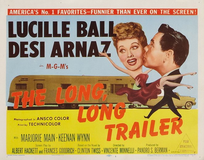 The Long, Long Trailer - Plakáty