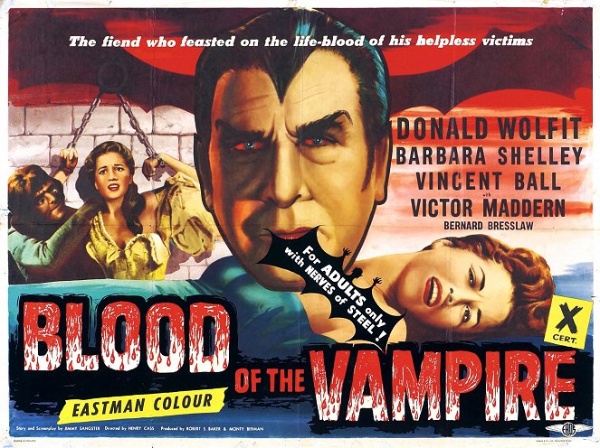 Blood of the Vampire - Plakáty