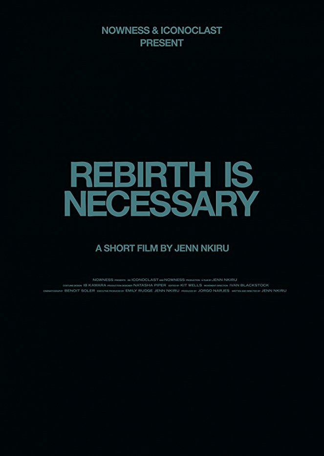 Rebirth Is Necessary - Plakáty