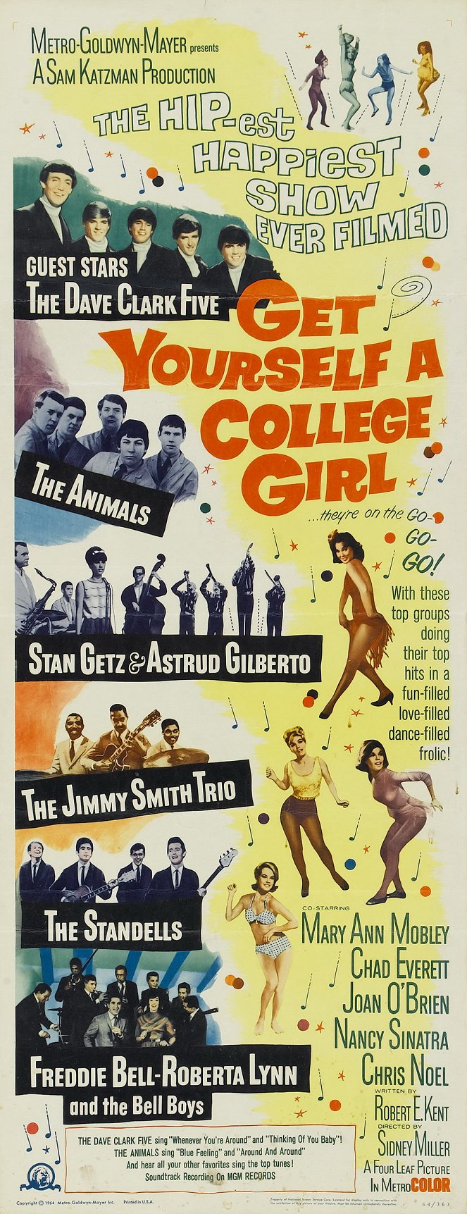 Get Yourself a College Girl - Plakáty